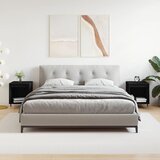  Noćni ormarići 2 kom crni 40x35x50 cm od konstruiranog drva Crna Cijene