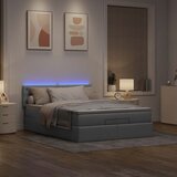  Okvir kreveta s madraca svijetlosivi 140x200cm tkanine | Eponuda.com