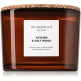 Apothecary Vetiver & Salt Wood dišeča sveča 350 g
