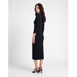 Polo Ralph Lauren IMALAH LONG SLEEVE DAY DRESS Crna | shoptok.hr