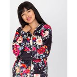 RUE PARIS Sweatshirt-RV-BL-8143.83P-black-red | Shoptok.si