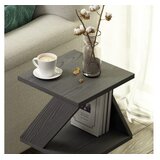Hanah home Klub sto Albeni, 29.6x54.2x29.6 cm, Tamnosivi | Eponuda.ba