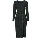 Polo Ralph Lauren PARISSA-LONG SLEEVE-DAY DRESS Crna Cijene