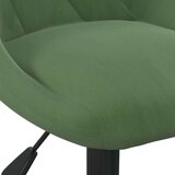 Barski stolčki 2 kosa temno zelen žamet, (20700475) | Shoptok.si
