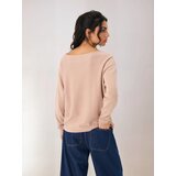 Sinsay Basic džemper s ukrasnim šavovima i viskozom | shoptok.hr