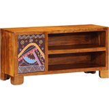 TV ormarić Višebojni 90x30x45 Puno drvo bagrem | shoptok.hr