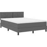  Krevet s opruga kutije Tamno siva 160 x 200 cm tkanina | shoptok.hr