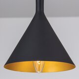 Orion Luster na sajli GUNDA 1xE14/40W/230V prečnik 16,5 cm crna/zlatna | Eponuda.com