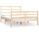 Posteljni okvir iz trdne borovine 120x190 cm, (20644031) | Shoptok.si