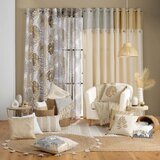 Douceur d intérieur Siva/v zlati barvi zavesa 140x260 cm Mogador – | Shoptok.si