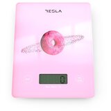  Steklena LCD kuhinjska tehtnica do 5kg roza | Shoptok.si