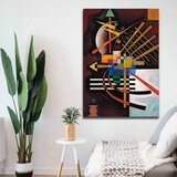 WALLXPERT dekorativna slika na platnu 'kandinski multikolor' 70x100cm Cene