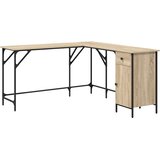  Radni stol boja hrasta sonome 141x141x75 cm konstruirano drvo | Eponuda.com