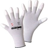 L+D worky Fino pletene rokavice ESD TIP, DE 12 parov, bele barve, velikost 9 Cene