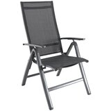 SUNFUN Vrtni stol Sunfun Maja (68 x 61 x 110 cm, aluminij in tekstil, antracitne barve) Cene