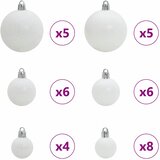  Umjetno božićno drvce s nogom Bijelo 150 cm PVC i čelik | shoptok.hr