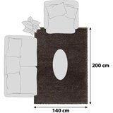 XXXL Preproga Fluffy, 140x200cm, Rjava | Shoptok.si