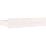  Posteljni okvir s predali bel 140x200 cm, (20645681) | Shoptok.si