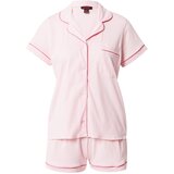 Misspap Kratke hlače za spanje roza / roza | Shoptok.si