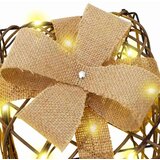 vidaXL Darilna škatla 3 pcs Toplo bela 20 x 20 x 20 cm Ratan | Shoptok.si