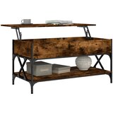  Stolić za kavu boja hrasta 100 x 50 x 50 cm od drva i metala | shoptok.hr