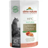 HFC Varčno pakiranje Almo Nature Natural vrečke 24 x 55 g - Losos & buča