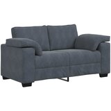  Dvodijelni set sofa s jastucima, tamno sivi baršun | Eponuda.ba