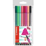 Stabilo Stabilo: Pen 68 8-delni komplet barvnih tankih flomastrov z motivom melone | Shoptok.si