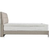 MID.YOU POSTELJA BOXSPRING x , tekstil, leseni material krem barve | Shoptok.si