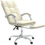  Uredski naslonjač od umjetne kože krem | shoptok.hr