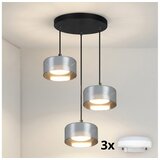 Brilagi LED RGB prigušiva luster AURA LUX 3xGX53/14W/230V Wi-Fi Tuya crna/zadimljena Cene