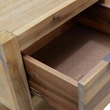  Noćni ormarić s ladicom 40 x 30 x 48 cm masivno bagremovo drvo | shoptok.hr