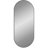  Zidno ogledalo crno 100 x 45 cm ovalno | Shoptok.si