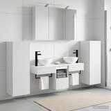  Set namještaja za kupaonicu Zidne s pohranom 6 pcs Bijela | shoptok.hr
