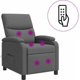  Krevetna stolica za masažu Tamnosiva Tkanina | shoptok.hr