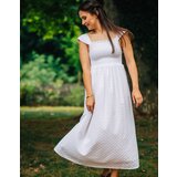 Céleste Dolge obleke MANON Bela Cene