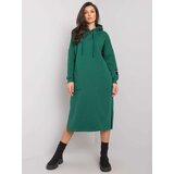 RUE PARIS Dress-RV-SK-7359.25X-dark green Cijene