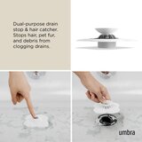 Umbra Silikonska odvodna mreža za sudoper Bloom &amp;ndash; Slike