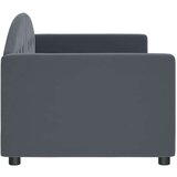  Raztegljiva postelja temno siva 80x200 cm žamet, (21292971) | Shoptok.si