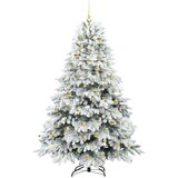 vidaXL Umestno božično drevo med 300 LED Zelena 180 cm PE in PVC | Shoptok.si