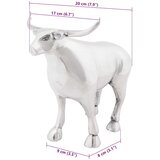  Skulptura bika Srebrno 20 x 17 x 23 cm Aluminij | shoptok.hr