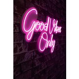 Good Vibes Only pink decorative plastic led lighting Cene