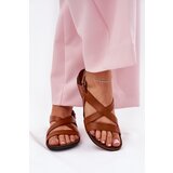 Zazoo Flat Leather Women's Sandals | ePonuda.com