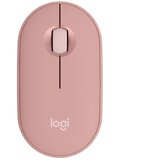 Logitech Pebble Mouse 2 M350s roze Bluetooth mi&amp;scaron; Slike