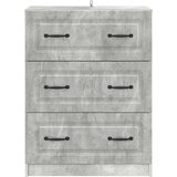  Ormar s ladicama Betonska siva 66 x 34,5 x 87 cm | Eponuda.com