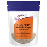 Now Foods Prazne kapsule 000 želatinaste NOW (200 kapsul) | Shoptok.si