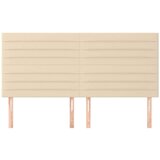  Uzglavlja 4 kom krem 80x5x78/88 cm od tkanine | shoptok.hr