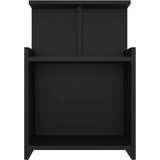 vidaXL Nočna omarica črna 40x35x60 cm iverna plošča, (20624215) | Shoptok.si