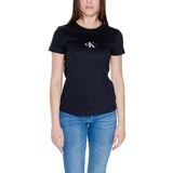 Calvin Klein Jeans Majice s kratkimi rokavi MONOLOGO TEE J20J223563 Črna