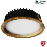 APLED - Ugradna LED RONDO WOODLINE LED/12W/230V 3000K, prečnik 20 cm, masivni jasen Cene